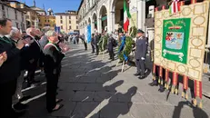 Le celebrazioni del 25 aprile in piazza Loggia