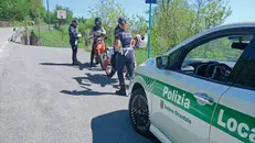 Il controllo della Locale - foto Facebook