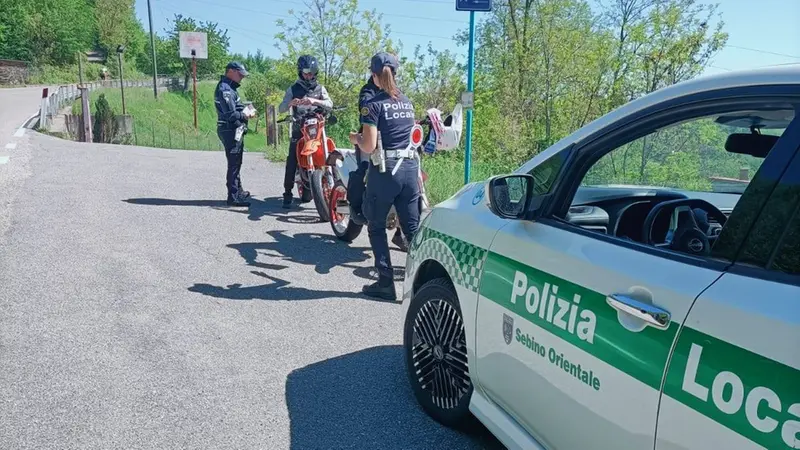 Il controllo della Locale - foto Facebook