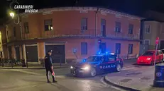 I controlli dei carabinieri nel centro di Manerbio