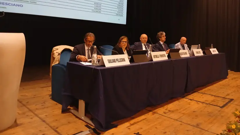 L'assemblea della Bcc Agrobresciano © www.giornaledibrescia.it