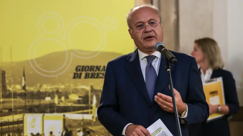 Pierpaolo Camadini, presidente di Editoriale Bresciana - Foto New Reporter Comincini  © www.giornaledibrescia.it