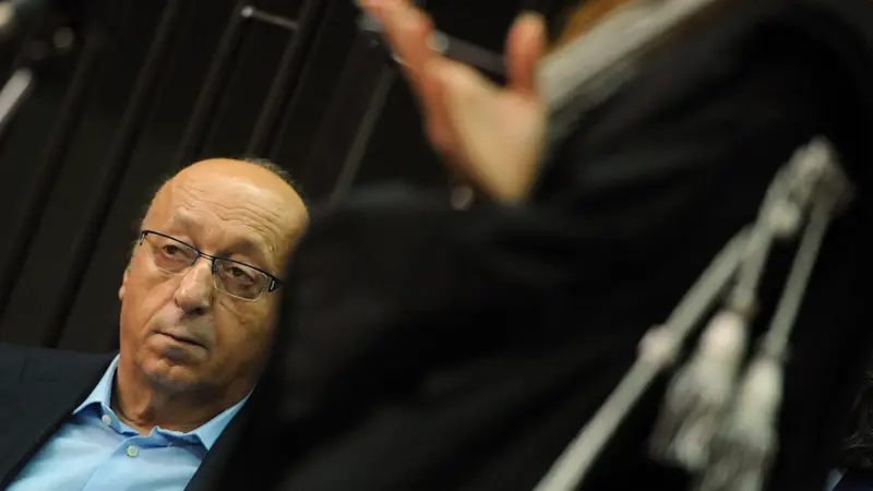 Luciano Moggi, simbolo con la Juventus dello scandalo Calciopoli nel 2006