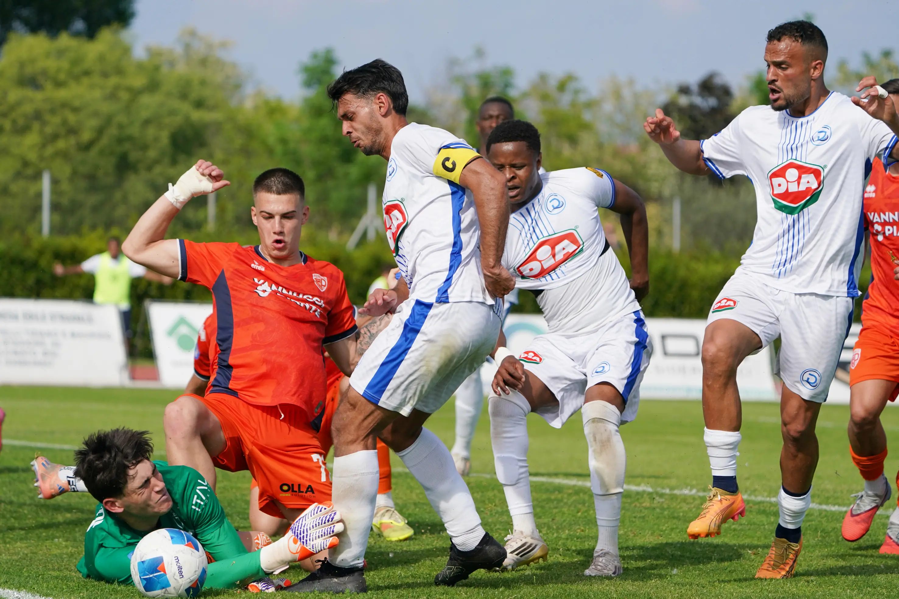 Serie D, gli scatti di Desenzano-Pistoiese