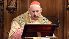 Il cardinale Ernest Simoni - Foto Gabriele Strada Neg © www.giornaledibrescia.it