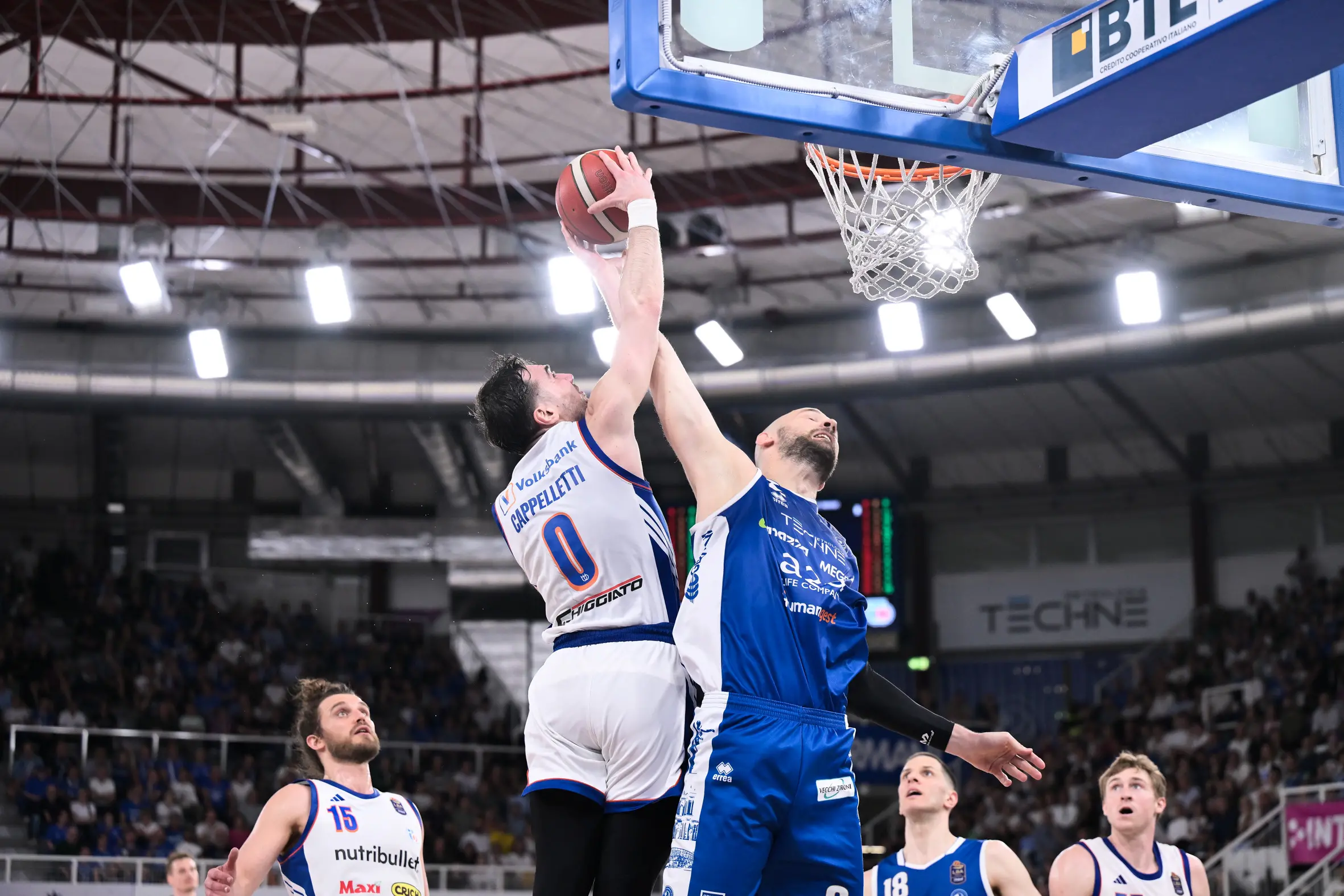 Basket, gli scatti di Germani-Treviso