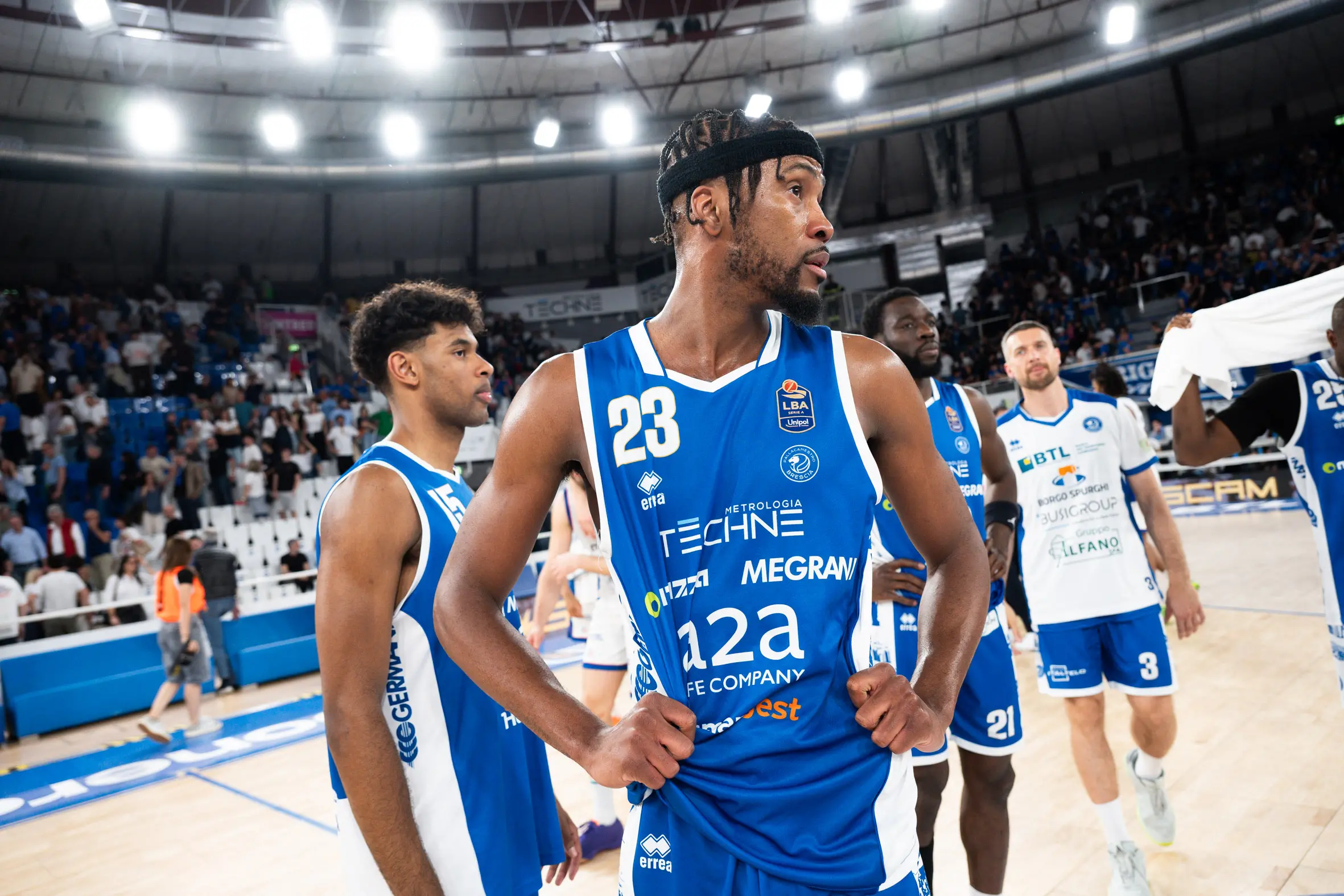 Basket, gli scatti di Germani-Treviso