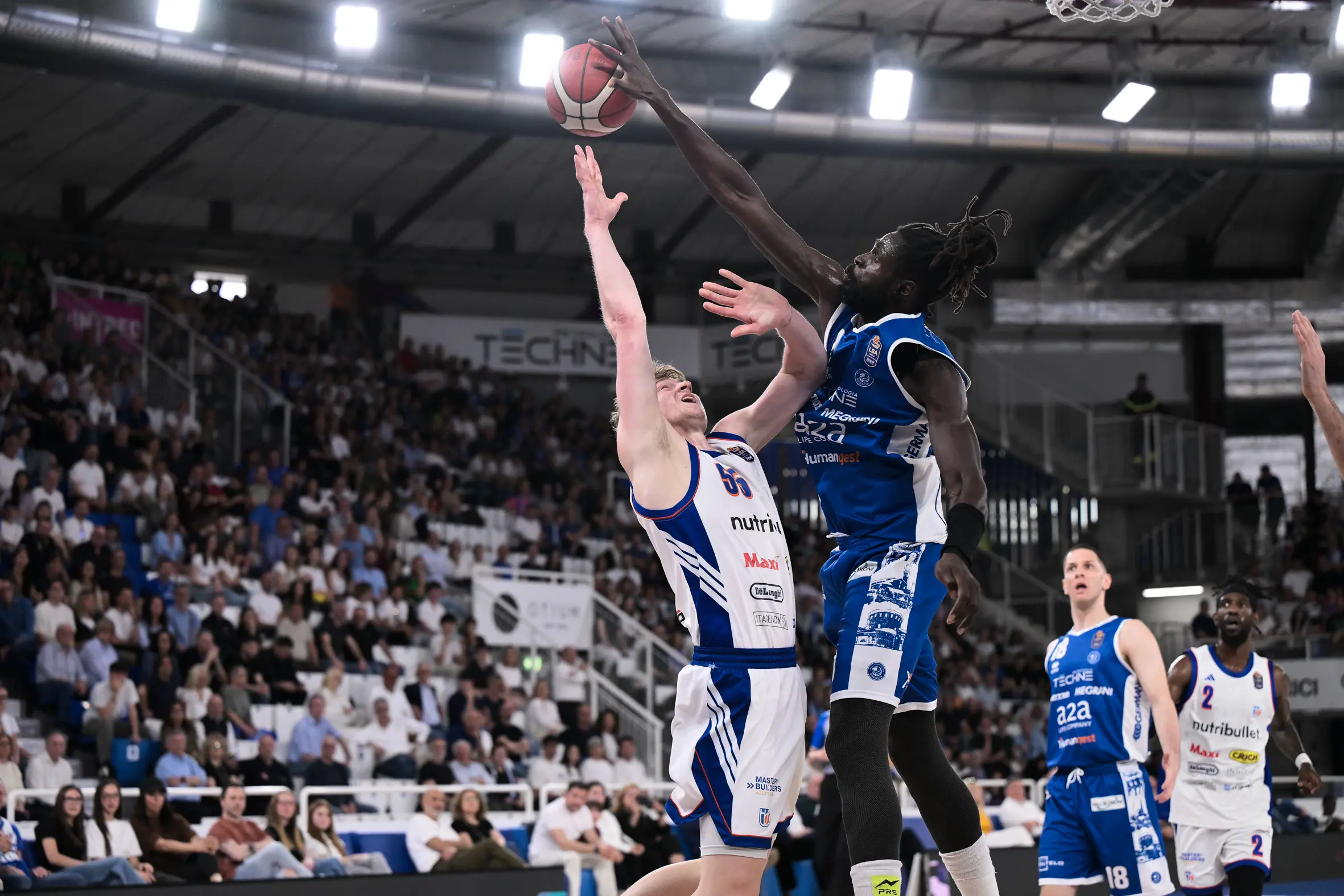 Basket, gli scatti di Germani-Treviso