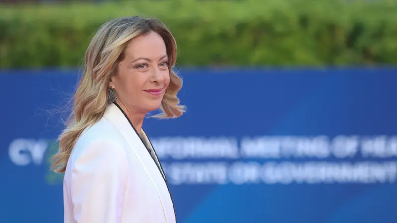 La premier Giorgia Meloni - Foto Ansa © www.giornaledibrescia.it