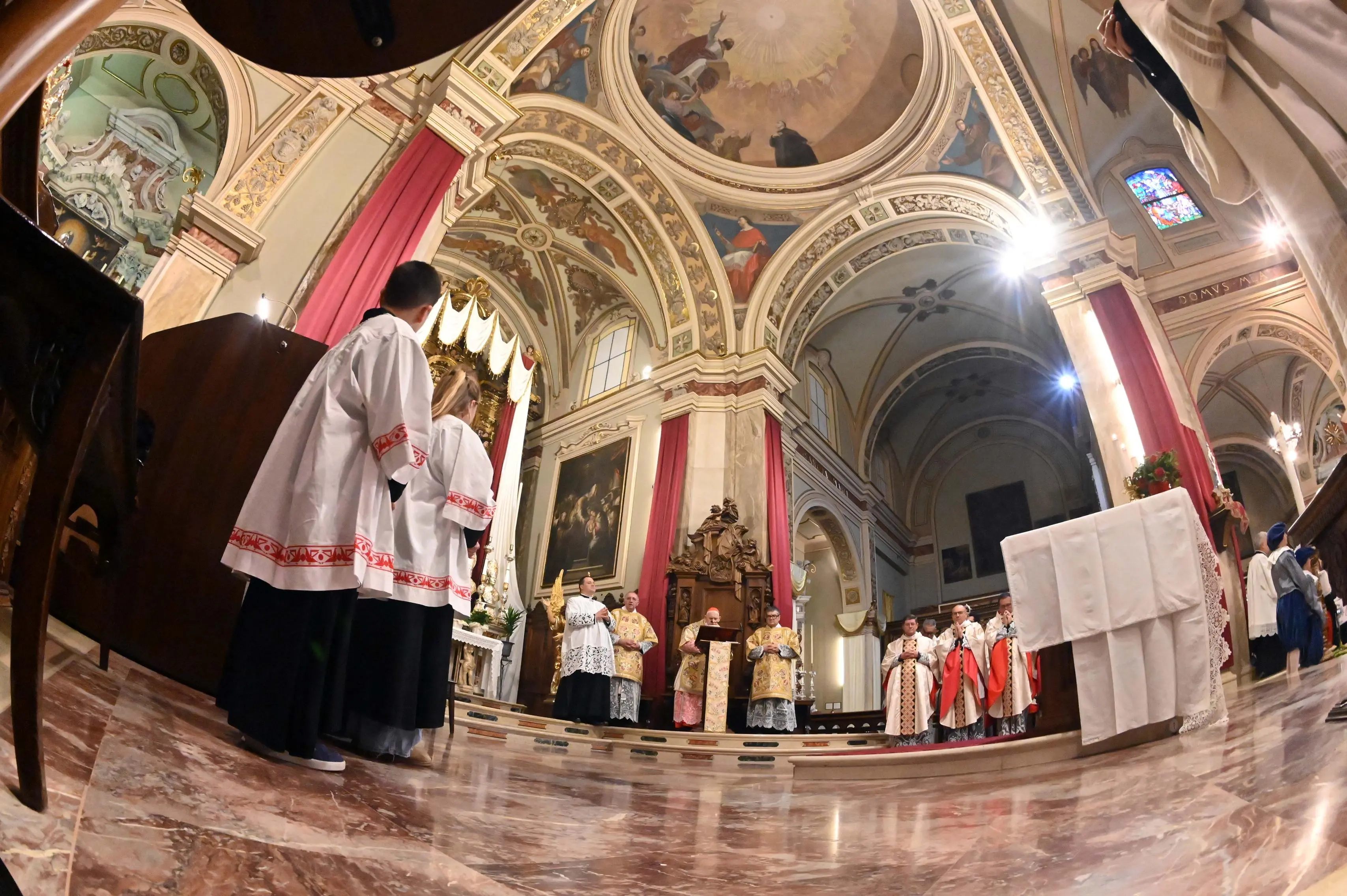Il cardinale Simoni a Gardone Valtrompia
