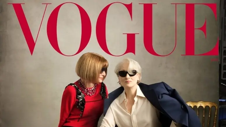 Anna Wintour e Meryl Streep sulla copertina di Vogue Usa