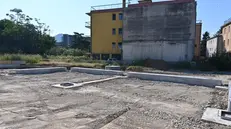 L'area del nuovo centro di raccolta rifiuti in via Pertusati a Brescia - © www.giornaledibrescia.it