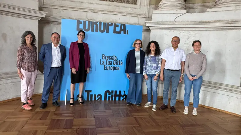 L'incontro in Loggia - © www.giornaledibrescia.it