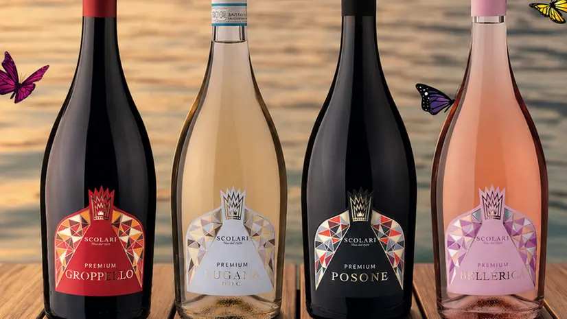 La nuova linea interpreta il carattere dei vini gardesani