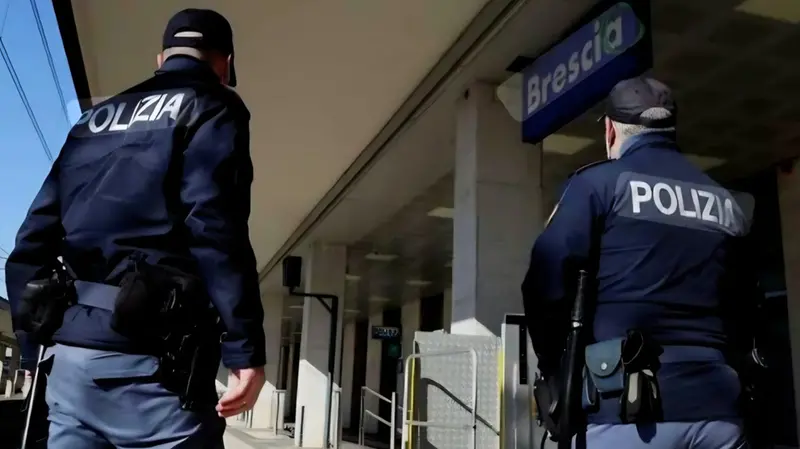 La Polfer in stazione a Brescia