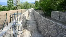 Fine lavori di regimazione in via val di Fassa