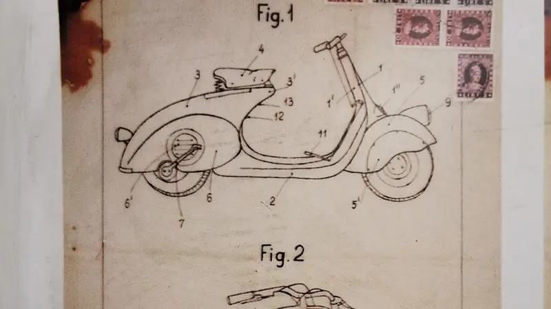 Il brevetto depositato nel 1946