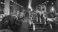 Rucchini Rs, una foto dello stabilimento dei primi del '900