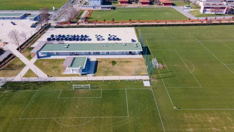 Una panoramica del centro sportivo di Torbole Casaglia - © www.giornaledibrescia.it
