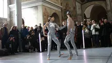 Una coreografia di Diego Tortelli e Aterballetto al Museo di Santa Giulia, gennaio 2023 - © www.giornaledibrescia.it