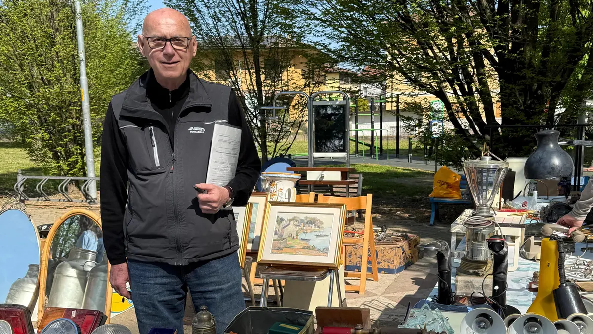 Giuseppe Chizzolini, patron del Mercatino del tempo che fu di Roncadelle