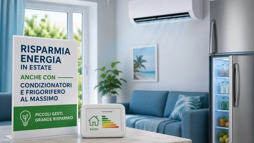 In estate frigoriferi e climatizzatori sono importanti capitoli di spesa