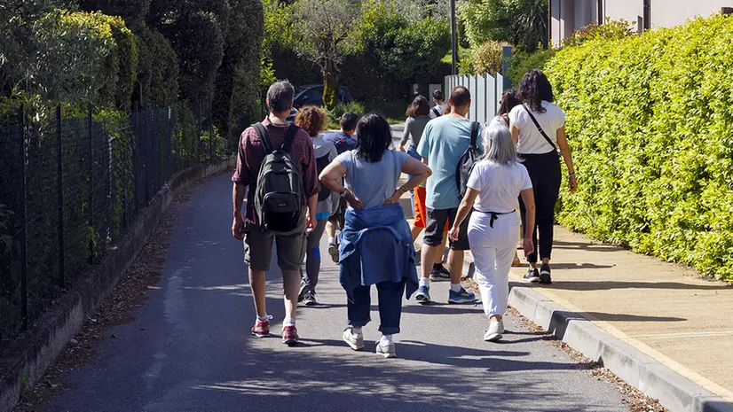 Una delle scorse edizioni di «Tasta e Camina» - © www.giornaledibrescia.it