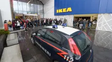 Un intervento dei carabinieri a Elnòs in una foto d'archivio