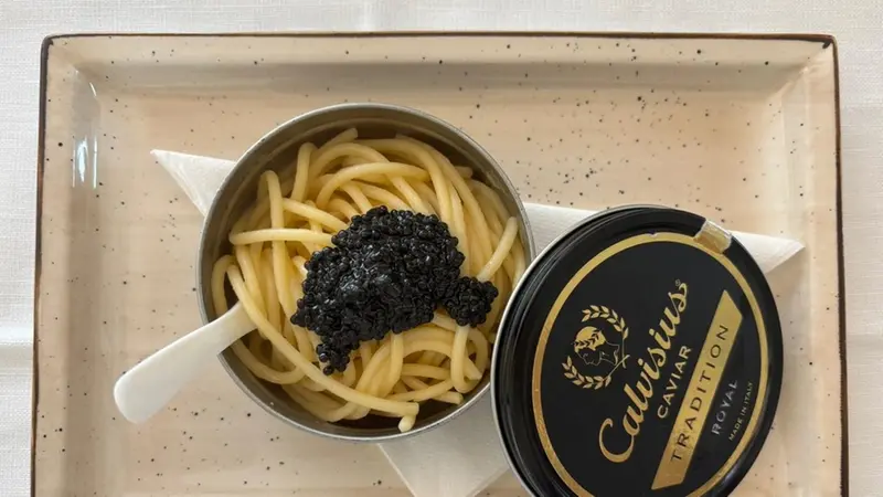 Una degustazione di caviale