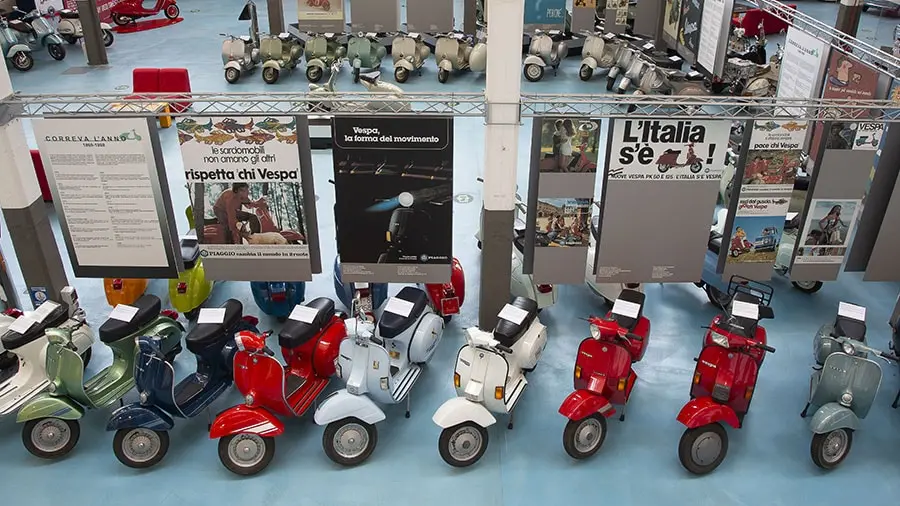 Il museo della Piaggio a Pontedera