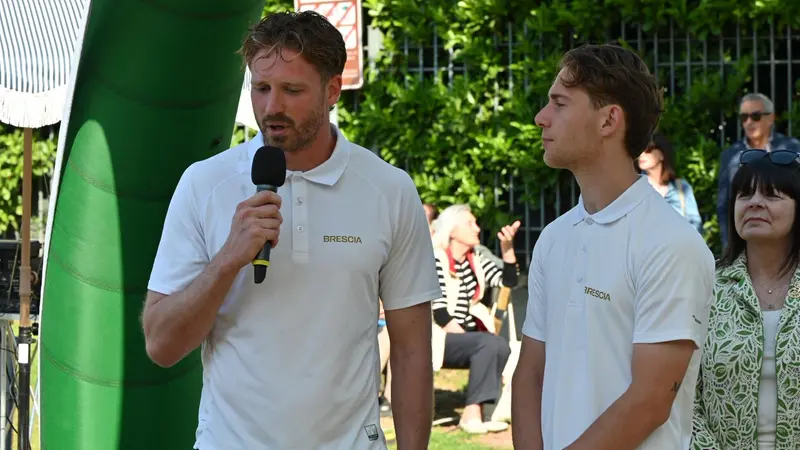 Stefano Gori e Riccardo Fogliata - Foto Gabriele Strada/Neg © www.giornaledibrescia.it