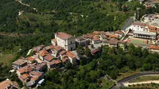 Una veduta aerea di Serle
