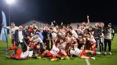 Il trionfo della Pavonese che guadagna il passaggio in serie D