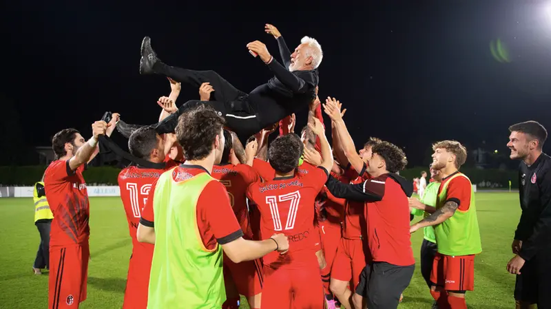 SPORT CALCIO CARAVAGGIO ECCELLENZA SPAREGGIO PAVONESE SONCINESE NELLA FOTO ESULTANZA FINALE PAVONESE 01-05-2026 PIERPAOLO PAPETTI AGENZIA NEWREPORTER