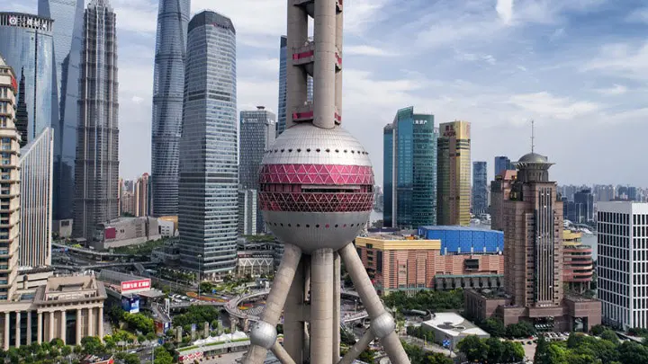 La torre a Shanghai dove apre LaPecoraNera