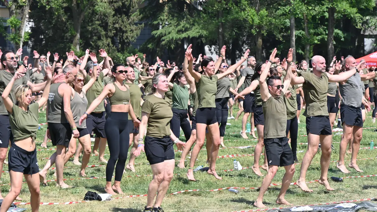 Ginnastica dinamica militare, la Spaccagambe 2026 a Campo Marte