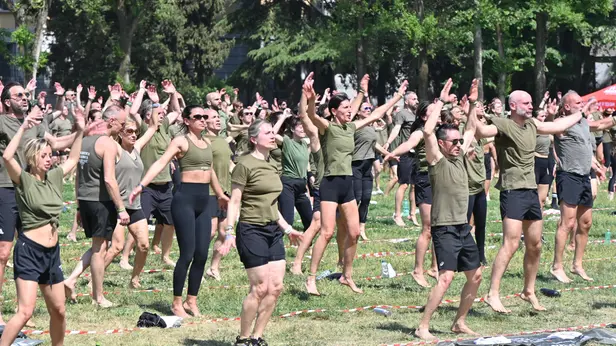 Ginnastica dinamica militare, la Spaccagambe 2026 a Campo Marte