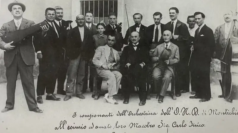 Una foto storica del complesso di Montichiari nel 1931