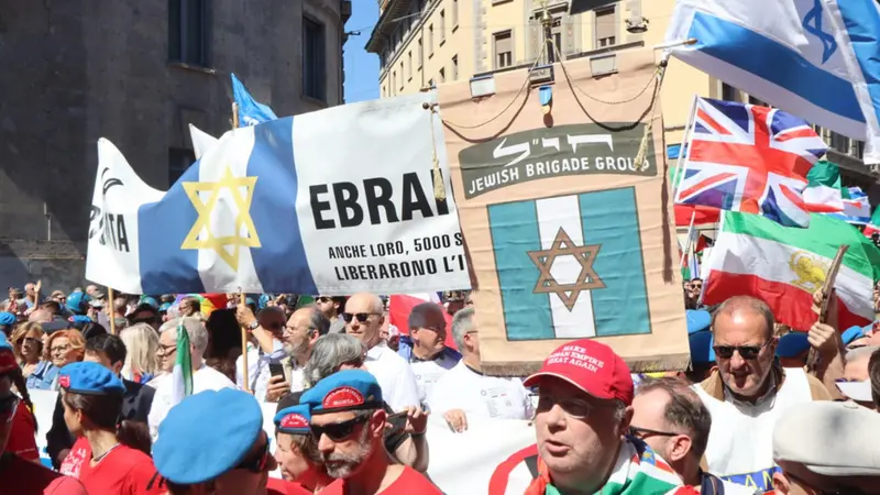 La Brigata Ebraica a Milano il 25 aprile 2026