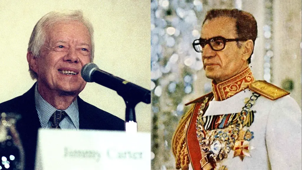 Il presidente Usa Jimmy Carter e lo Shah di Persia Reza Pahlavi