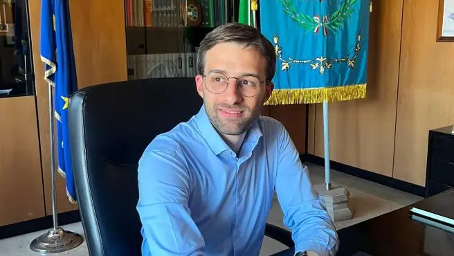 Il sindaco di Rezzato, Luca Reboldi