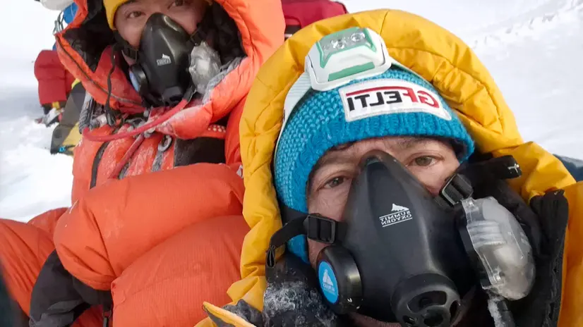 Bonalumi ce l'ha fatta: ha conquistato il Makalu, la quinta vetta più alta del mondo