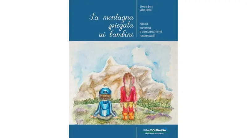 La copertina di La montagna spiegata ai bambini