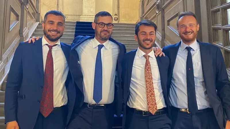 Il gruppo di Azione in Loggia - © www.giornaledibrescia.it