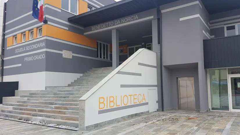 La biblioteca di Rodengo Saiano dove si vota
