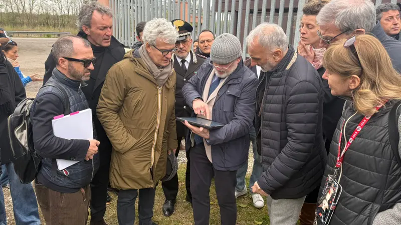 Il sopralluogo della Corte a Verona © www.giornaledibrescia.it