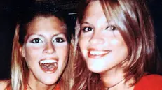 Le cugine di Chiara Poggi, le gemelle Stefania (d) e Paola Cappa, in una foto d'archivio