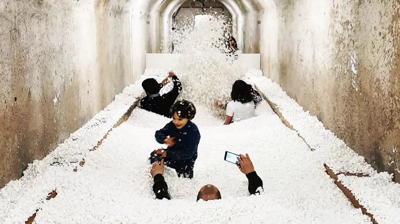 L'installazione di Francesca Pasquali nel Bunkervik