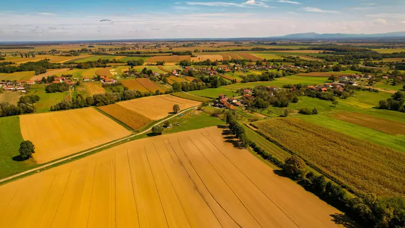 I colori della campagna stanno cambiando