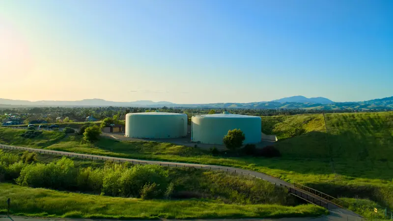 Un biodigestore per la produzione di biogas